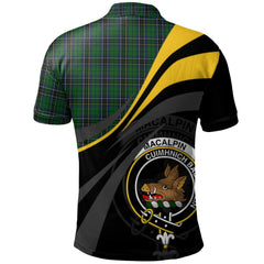 MacAlpin (MacAlpine) 02 Tartan Polo Shirt - Royal Coat Of Arms Style