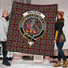 MacBain Chief Tartan Crest Quilt