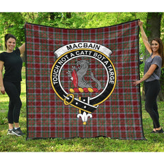 MacBain Chief Tartan Crest Quilt