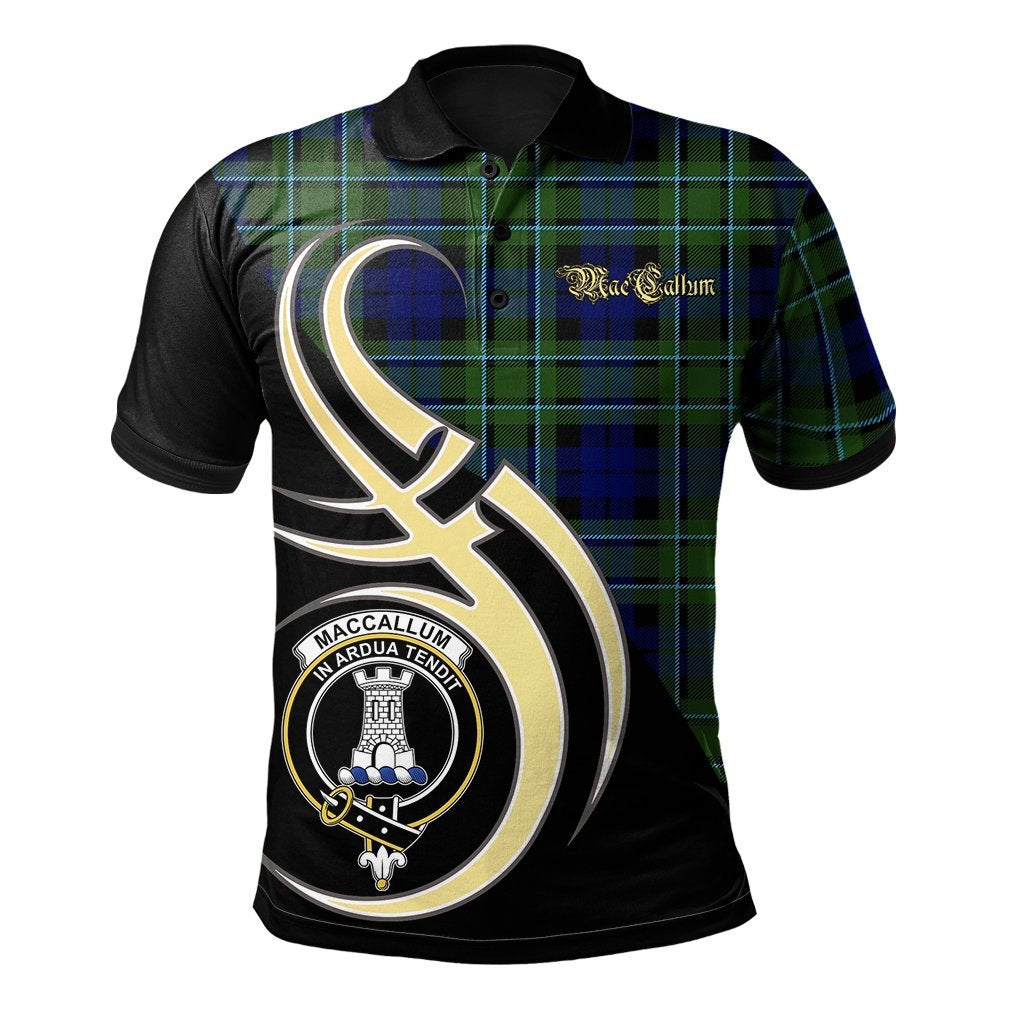 MacCallum Modern Tartan Polo Shirt - Believe In Me Style