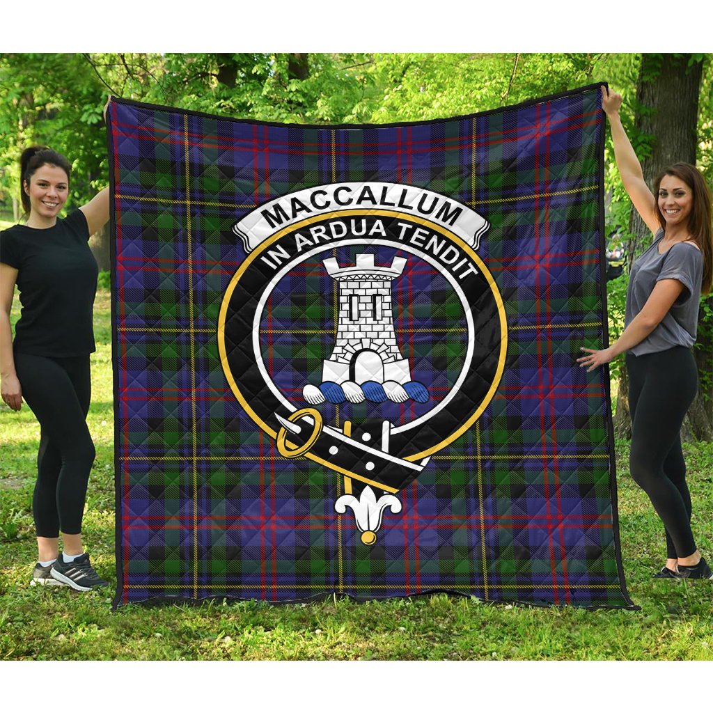 MacCallum of Berwick Tartan Crest Quilt
