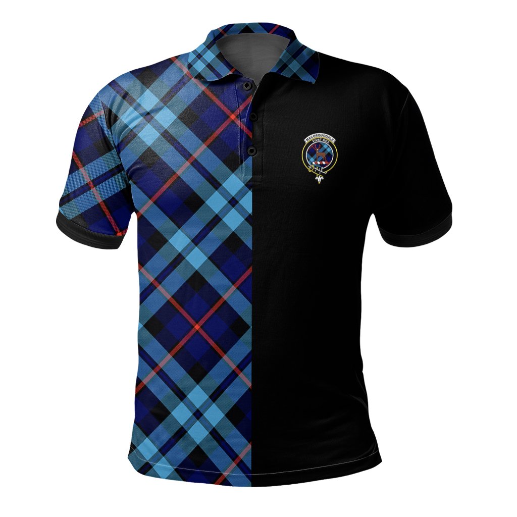 MacCorquodale Tartan Polo Shirt Half of Me - Cross Style