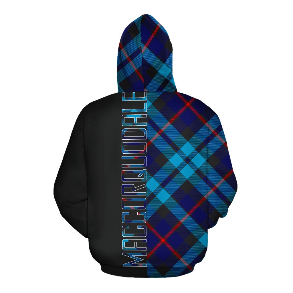 MacCorquodale Tartan Hoodie Half of Me - Cross Style