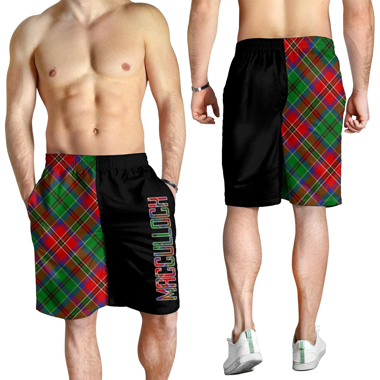 MacCulloch Tartan Crest Men's Short - Cross Style