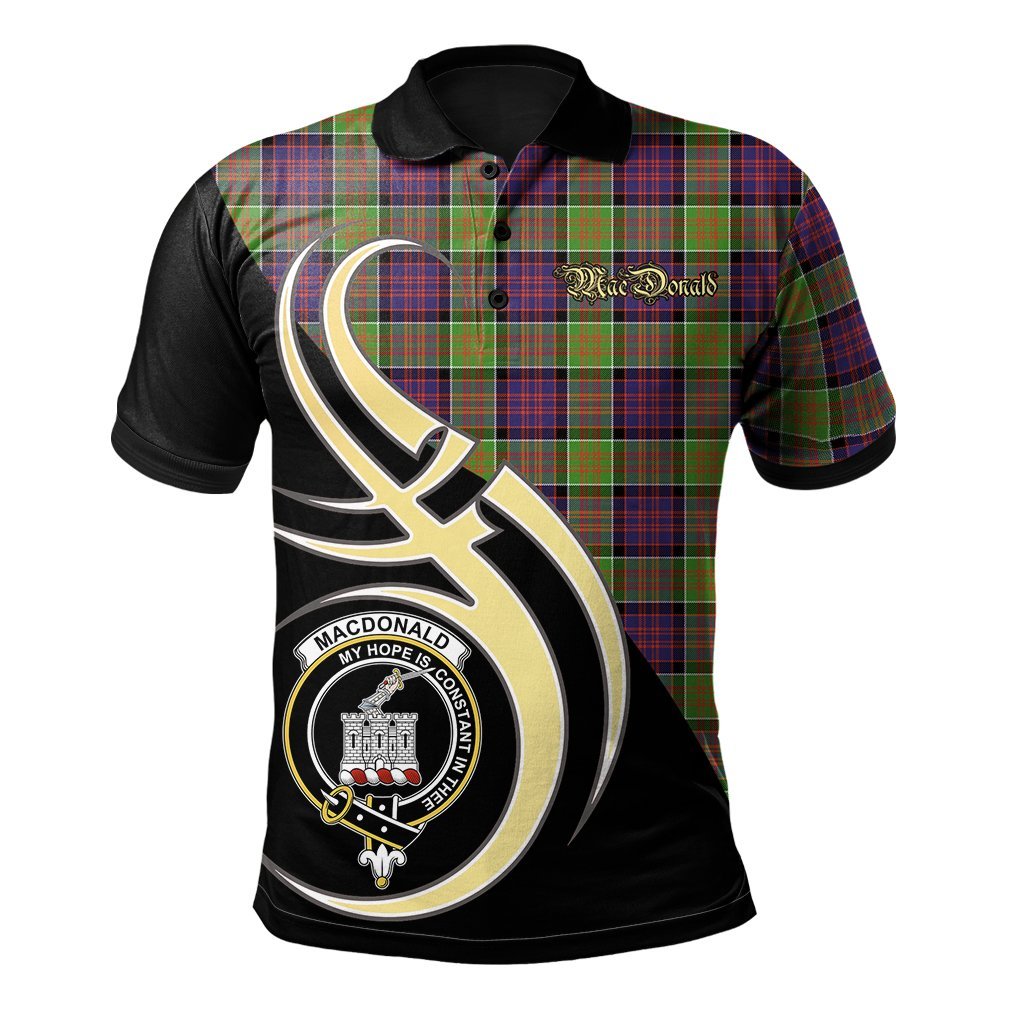 MacDonald of Clanranald Tartan Polo Shirt - Believe In Me Style