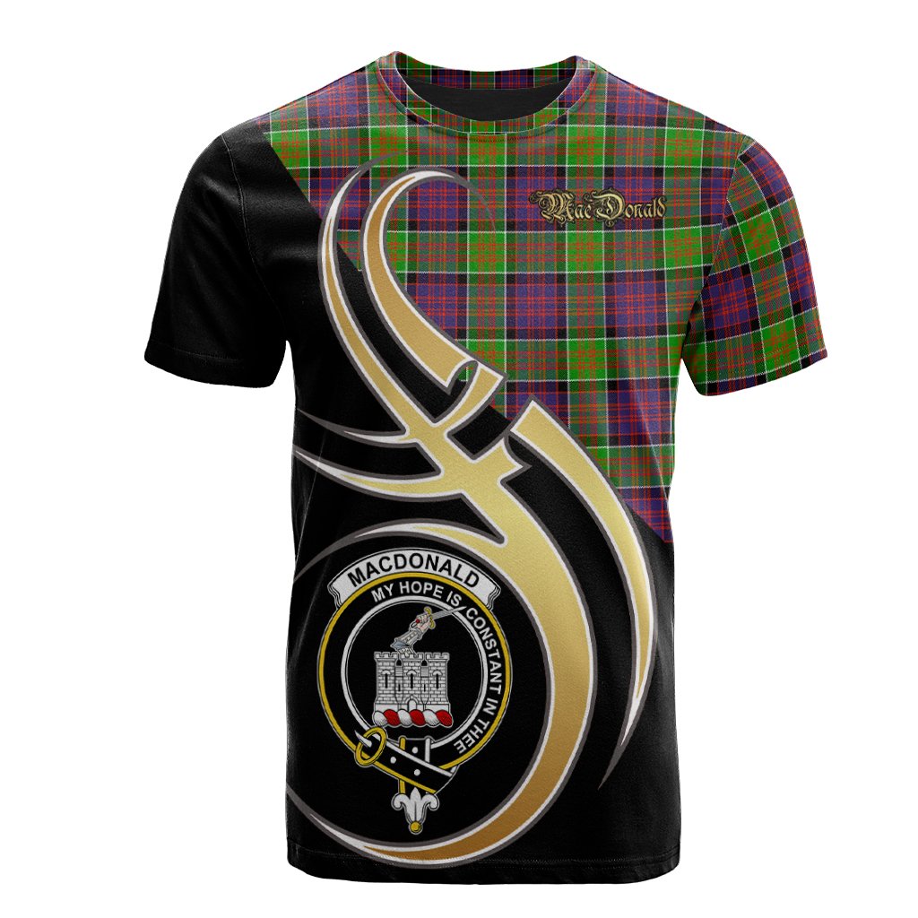 MacDonald of Clanranald Tartan T-shirt - Believe In Me Style