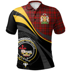 MacDonald of Staffa 02 Tartan Polo Shirt - Royal Coat Of Arms Style