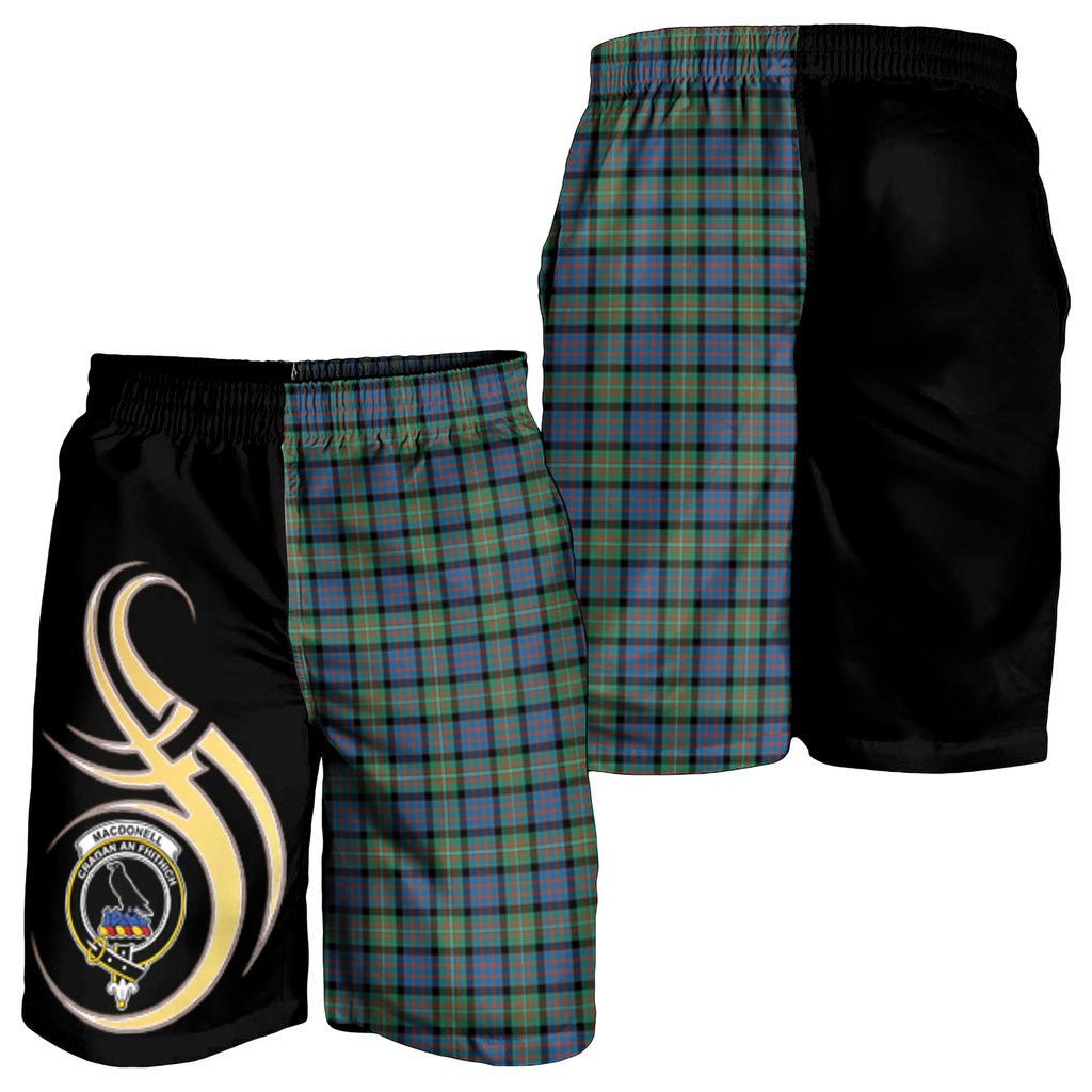 MacDonnell of Glengarry Ancient Tartan Crest Men's Short PM8