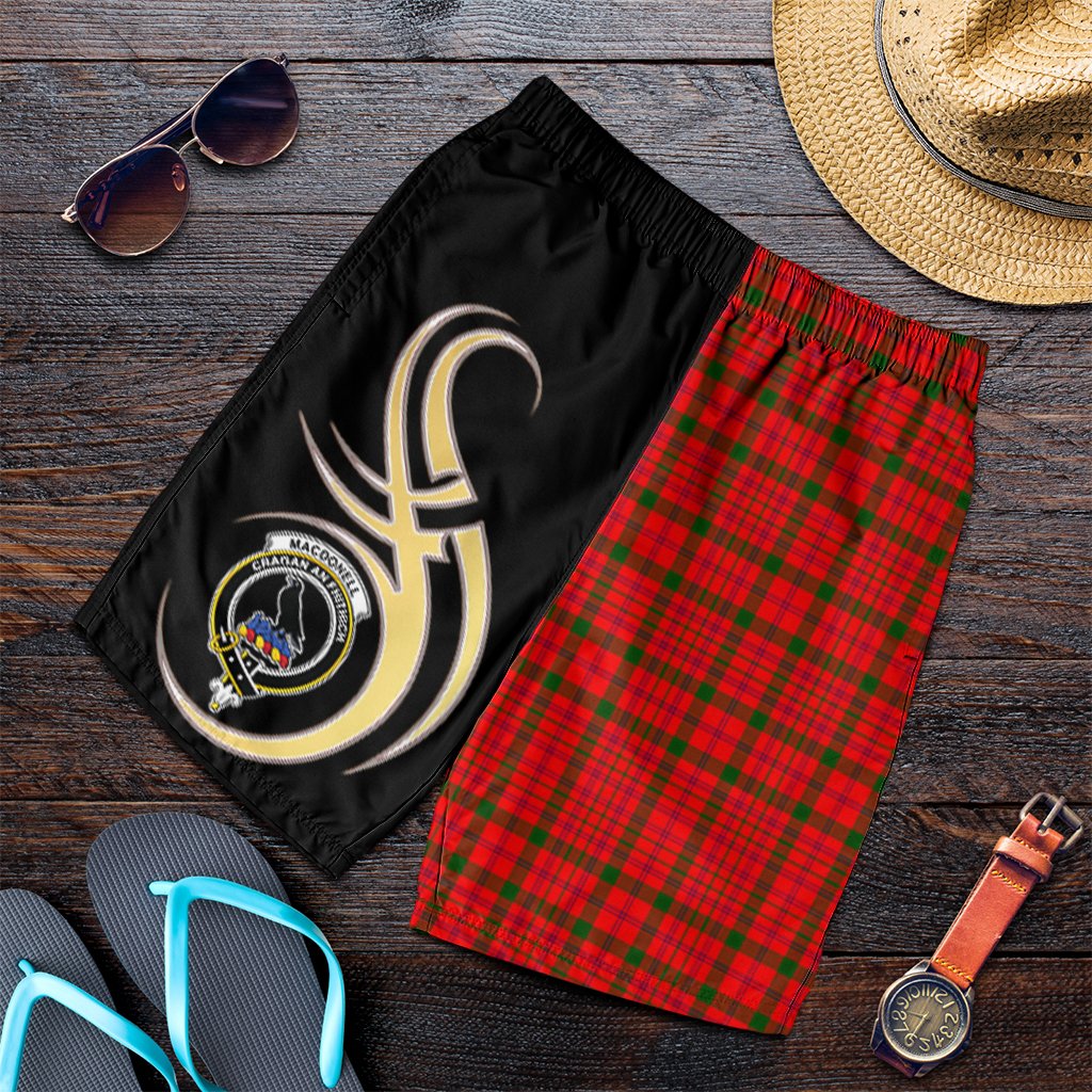 MacDonnell of Keppoch Modern Tartan Crest Men's Short PM8