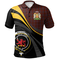 MacDuff 05 Tartan Polo Shirt - Royal Coat Of Arms Style