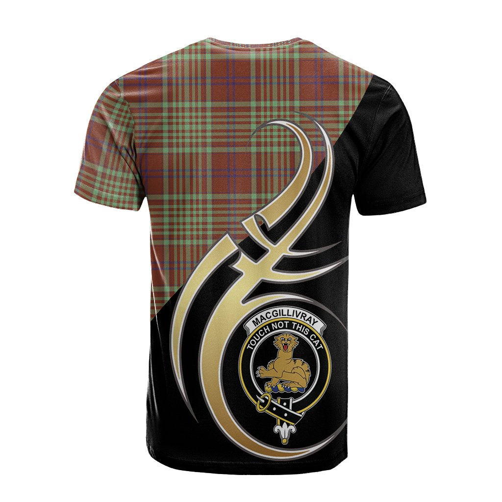 MacGillivray Hunting Ancient Tartan T-shirt - Believe In Me Style
