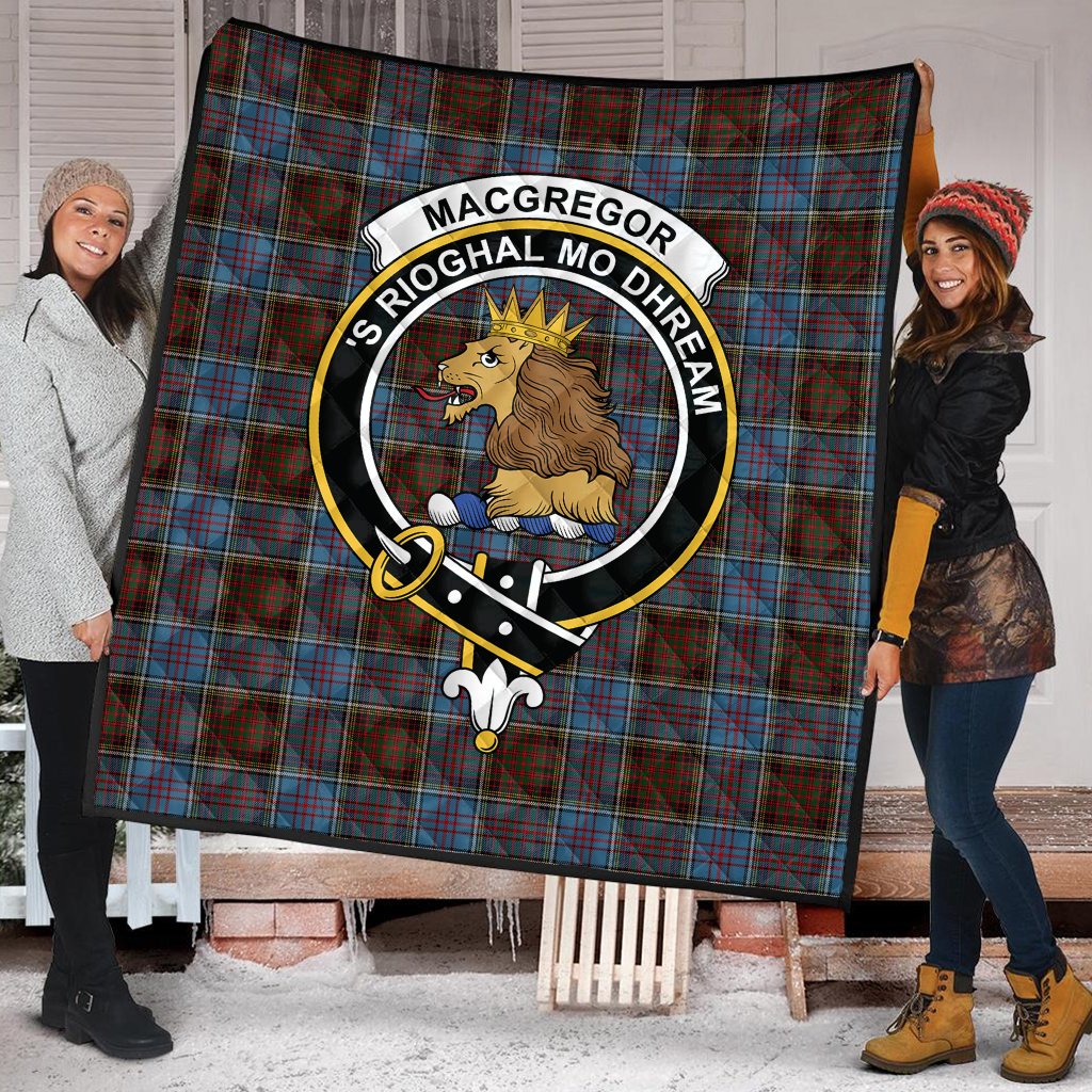 MacGregor Hastie Tartan Crest Quilt