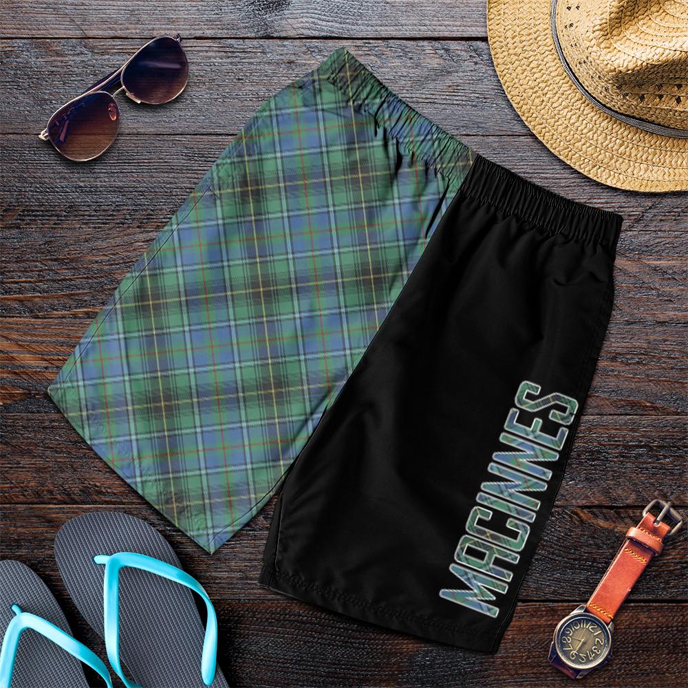 MacInnes Ancient Tartan Crest Men's Short - Cross Style