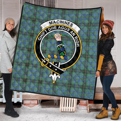 MacInnes Ancient Tartan Crest Quilt