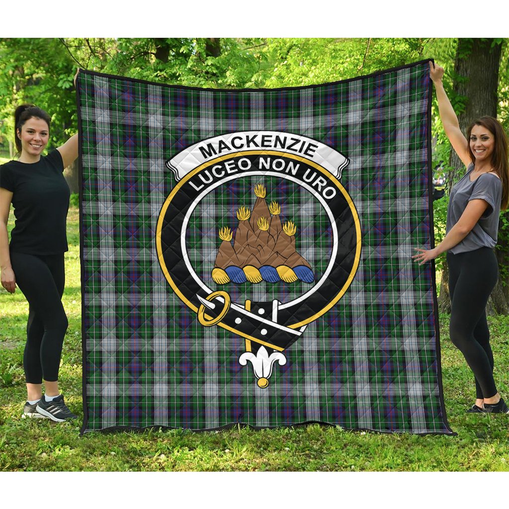 MacKenzie Dress Tartan Crest Quilt