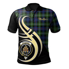 MacKenzie Modern Tartan Polo Shirt - Believe In Me Style