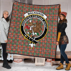 MacKinnon Ancient Tartan Crest Quilt