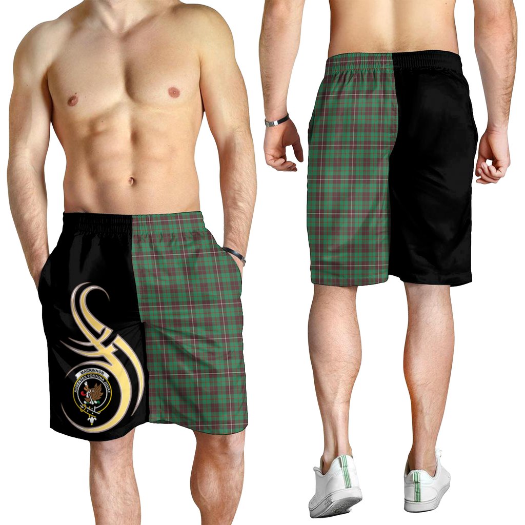 MacKinnon Hunting Ancient Tartan Crest Men's Short PM8