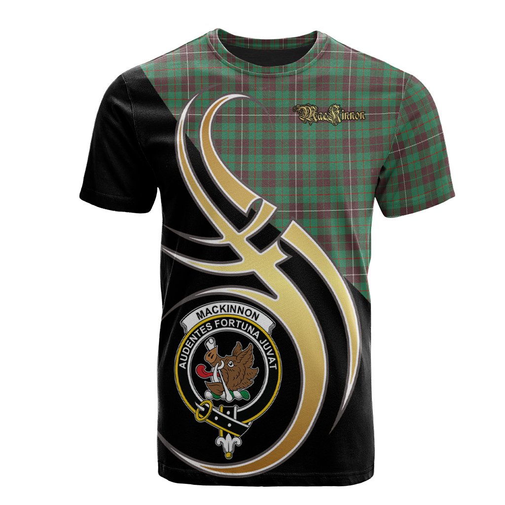 MacKinnon Hunting Ancient Tartan T-shirt - Believe In Me Style