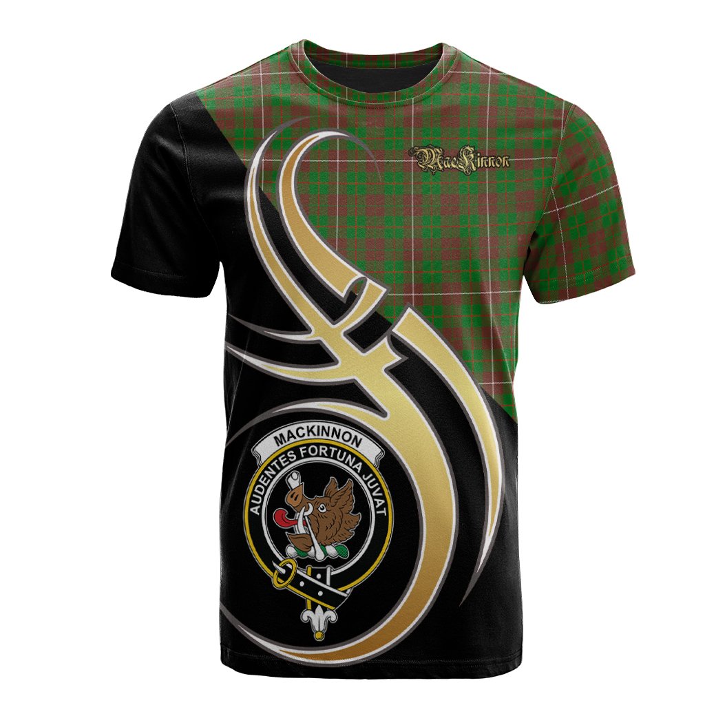 MacKinnon Hunting Modern Tartan T-shirt - Believe In Me Style
