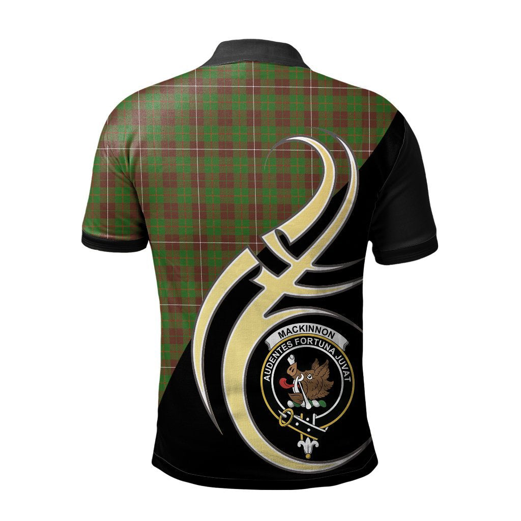 MacKinnon Hunting Modern Tartan Polo Shirt - Believe In Me Style