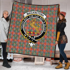 MacKintosh Ancient Tartan Crest Quilt