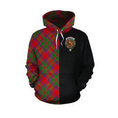 MacKintosh Modern Tartan Hoodie Half of Me - Cross Style