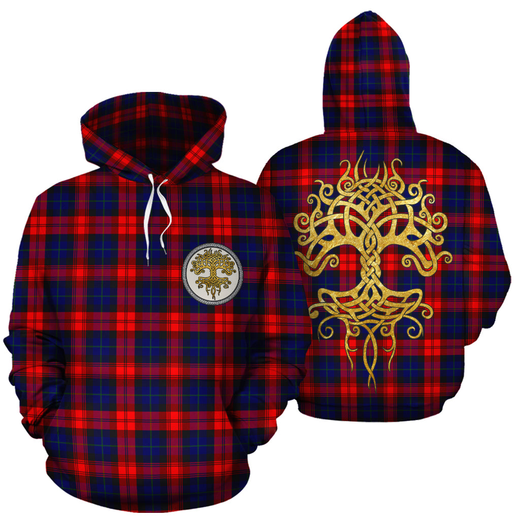 MacLachlan Modern Tartan Hoodie - Tree Of Life