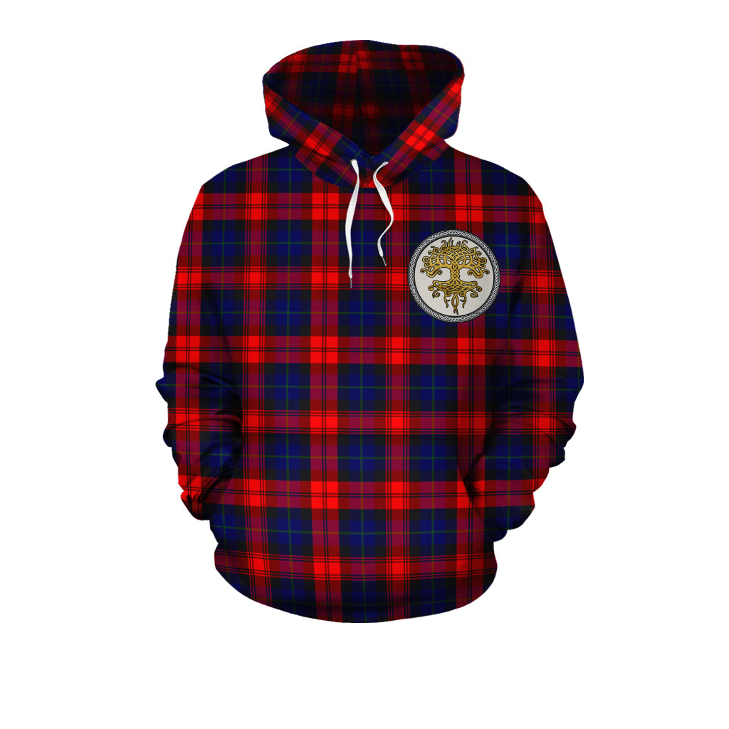 MacLachlan Modern Tartan Hoodie - Tree Of Life