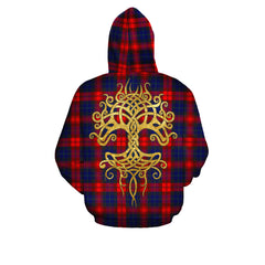 MacLachlan Modern Tartan Hoodie - Tree Of Life