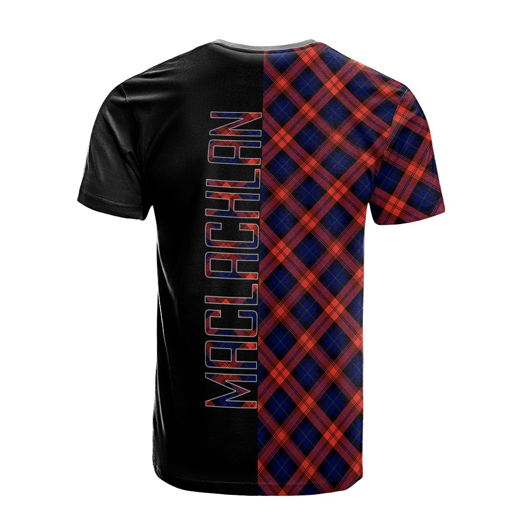 MacLachlan Modern Tartan T-Shirt Half of Me - Cross Style