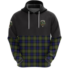 MacLaren Modern Clan Half Of Tartan Hoodie