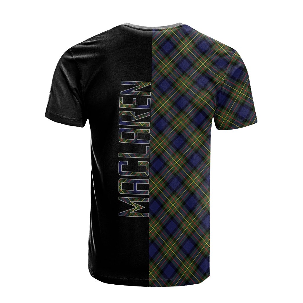 MacLaren Modern Tartan T-Shirt Half of Me - Cross Style
