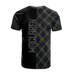MacLaren Modern Tartan T-Shirt Half of Me - Cross Style