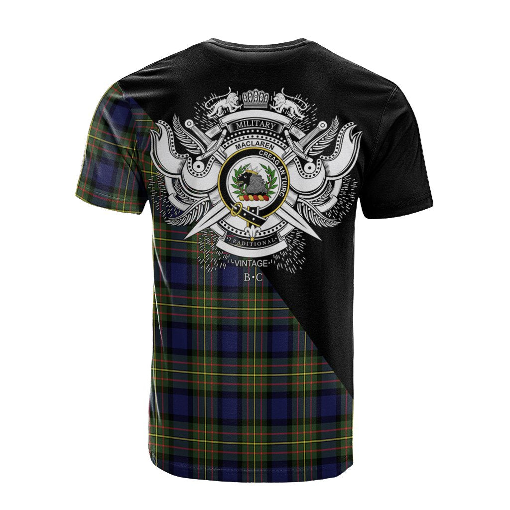 MacLaren Modern Tartan - Military T-Shirt
