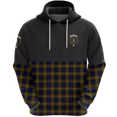 MacLellan Modern Clan Half Of Tartan Hoodie