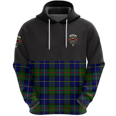 MacLeod of Harris Modern Clan Half Of Tartan Hoodie