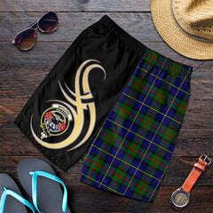 MacLeod of Harris Modern Tartan Crest Men's Short PM8