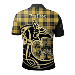 MacLeod of Lewis Ancient Tartan Polo Shirt Viking Wolf