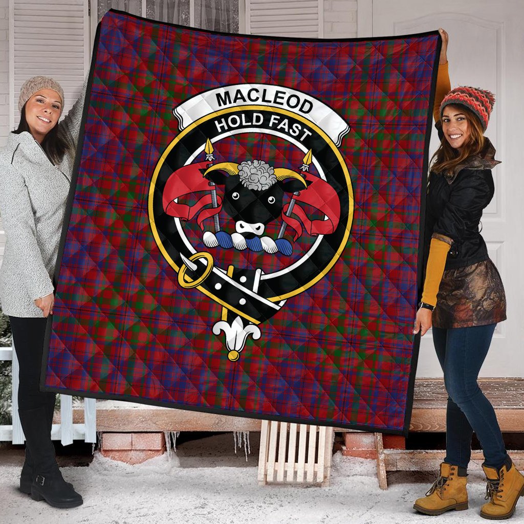 MacLeod of Tullibardine Tartan Crest Quilt