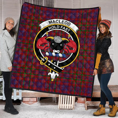 MacLeod of Tullibardine Tartan Crest Quilt