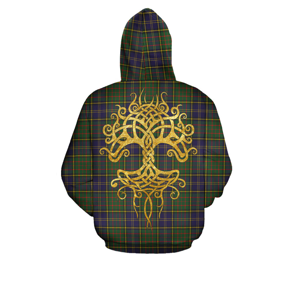 MacMillan Hunting Modern Tartan Hoodie - Tree Of Life