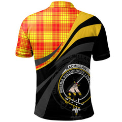 MacMillan 01 Tartan Polo Shirt - Royal Coat Of Arms Style