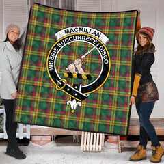 MacMillan Old Ancient Tartan Crest Quilt