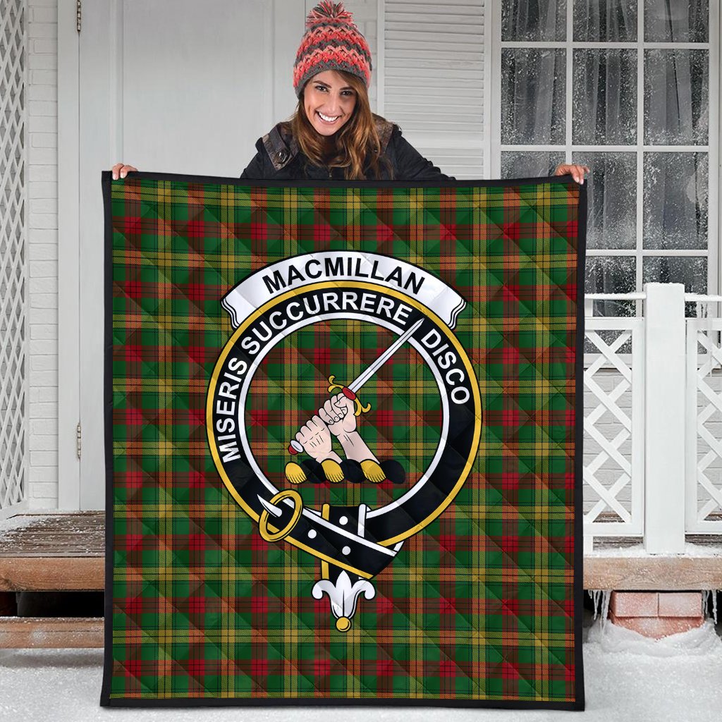 MacMillan Society of Glasgow Tartan Crest Quilt