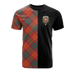 MacNab Ancient Tartan T-Shirt Half of Me - Cross Style