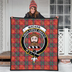 MacNab Ancient Tartan Crest Quilt