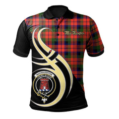 MacNaughton Modern Tartan Polo Shirt - Believe In Me Style