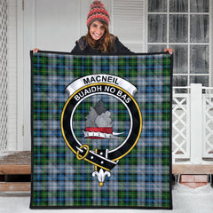 MacNeil Dress Tartan Crest Quilt