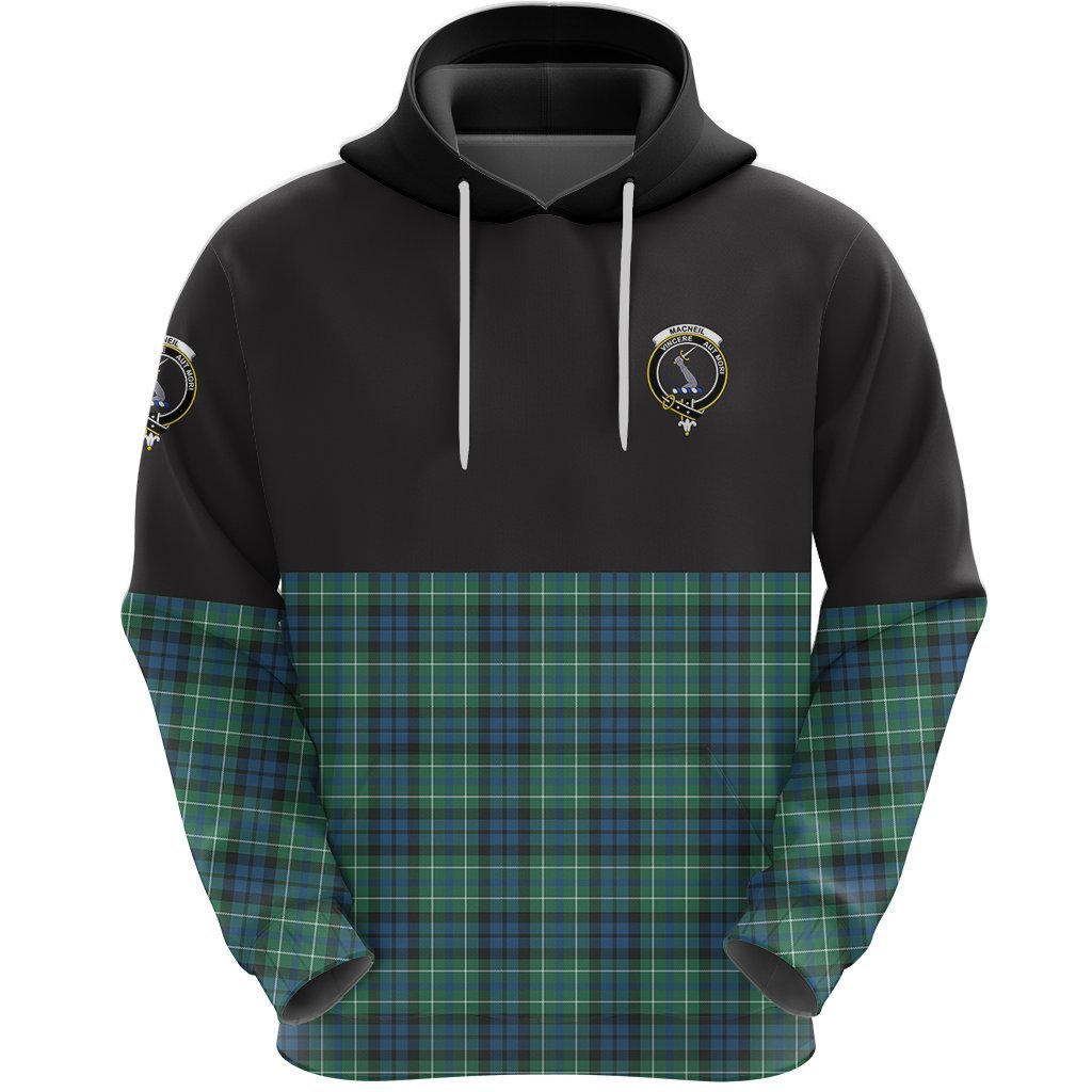 MacNeil of Colonsay Ancient Clan Half Of Tartan Hoodie